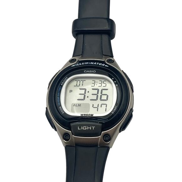 Casio Illuminator Multifunction Sport Womens Watch 34mm Alarm Timer WR Backlight - Picture 1 of 9